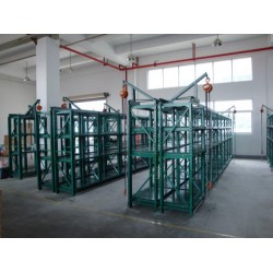 出售抽屜式模具架，標準模具架，三格四層帶天車模具架