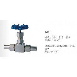 不銹鋼針型閥，JJM1-1.6/32P型不銹鋼針型閥廠家