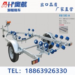 船用拖車(chē)玻璃鋼挺拖車(chē)路亞挺拖車(chē)釣魚(yú)船艇拖車(chē)架